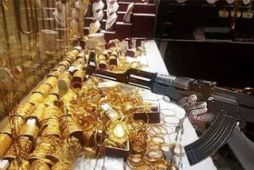 ویدئو | سرقت مسلحانه از یک طلافروشی با مواد آتش&zwnj;زا در قرچک