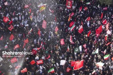 گزارش تصویری | اشک پرچم
