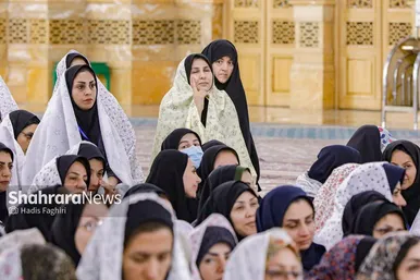 بزرگداشت مقام پرستار در حرم رضوی