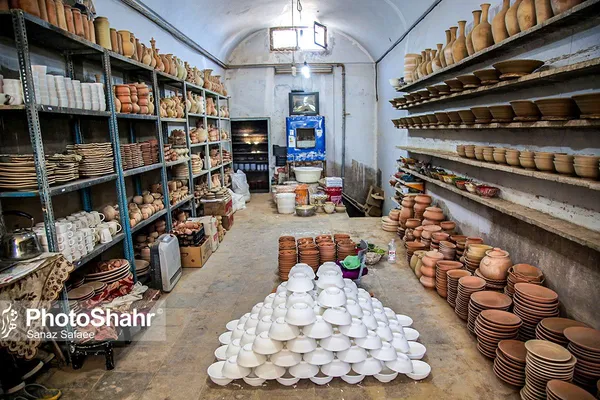 درباره روستای «مِند» گناباد با قدمتی کهن در هنر سفالگری | صدای رسای رُس کویر