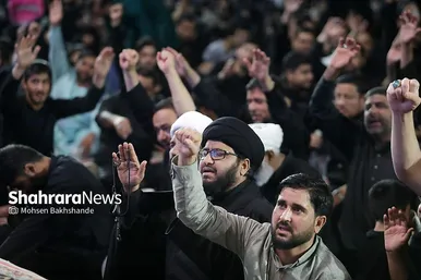 گزارش تصویری | «حسینیه حرم» میزبان عزاداران هندوستانی و پاکستانی