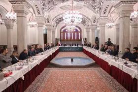 نشست مشترک معاونان امور مجلس دستگاه&zwnj;ها با قالیباف (۱۰ آذر ۱۴۰۳)