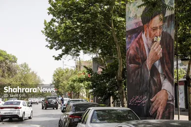 گزارش تصویری | فضاسازی شهری به مناسبت اولین سالگرد شهدای خدمت در مشهد