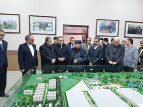 افتتاح نمایشگاه اختصاصی جمهوری اسلامی ایران با محوریت خراسان&zwnj;رضوی در شهر دوشنبه