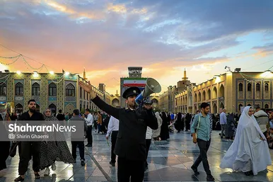 گزارش تصویری | حال و هوای حرم مطهر رضوی در شب عید سعید غدیر خم