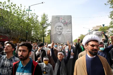 تشییع پیکر شهید حجت الاسلام اصلانی در مشهد