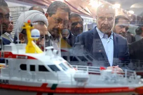 رئیس&zwnj; مجلس از نمایشگاه &laquo;پیشگامان پیشرفت&raquo; بازدید کرد + فیلم
