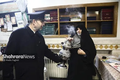 گزارش تصویری | غبارروبی مساجد توسط خادمین حرم مطهر رضوی
