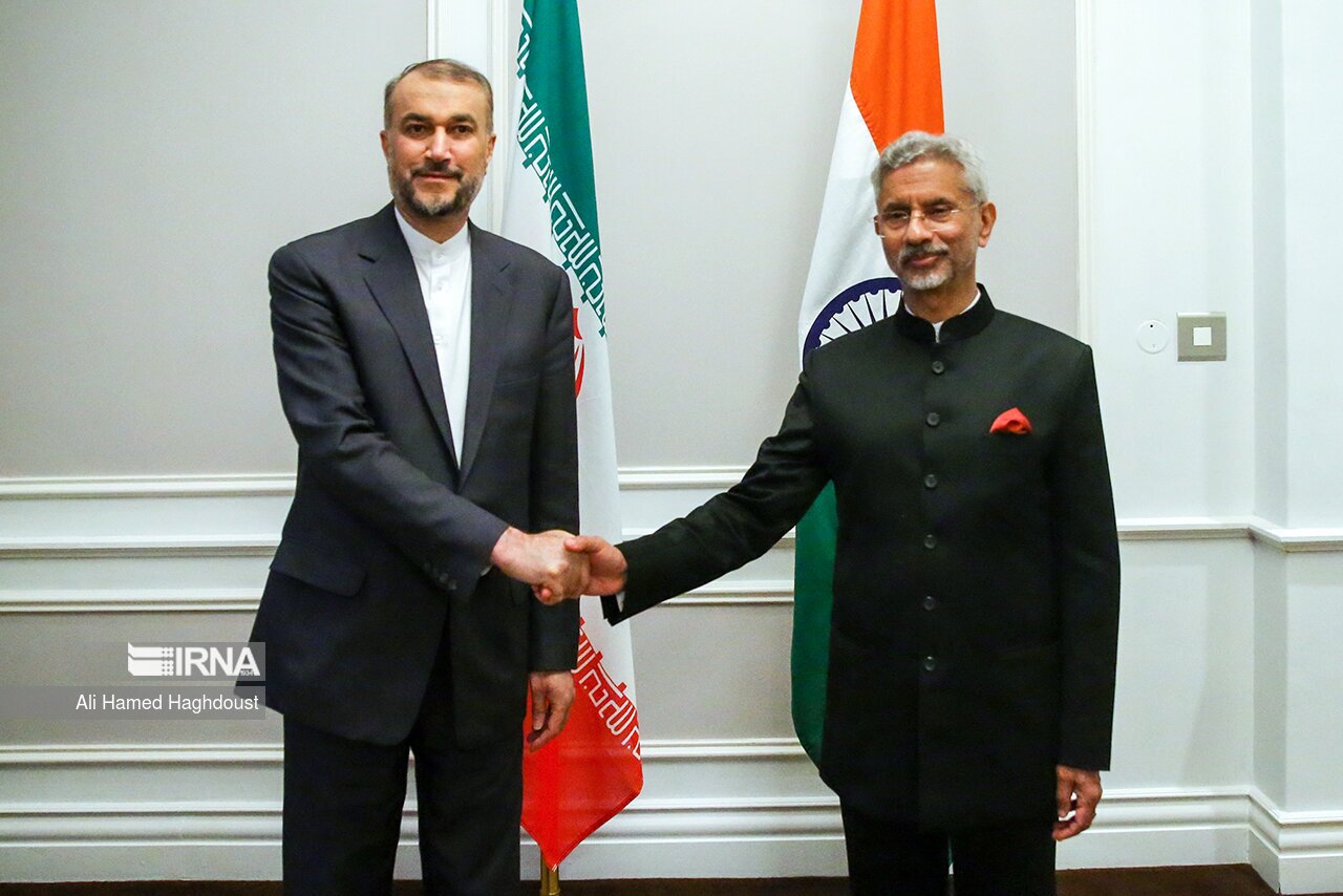 امیرعبداللهیان با همتای هندی دیدار کرد + فیلم و تصاویر