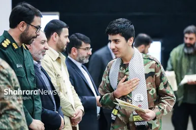 گزارش تصویری | مراسم تحلیف فرماندهان بسیج دانش آموزی در مشهد