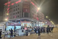فضاآرایی فرهنگی و مقاومتی کاروان «خدّام‌الحسین علیه‌السلام» شهرداری مشهد در نجف و مسیرهای منتهی به حرم