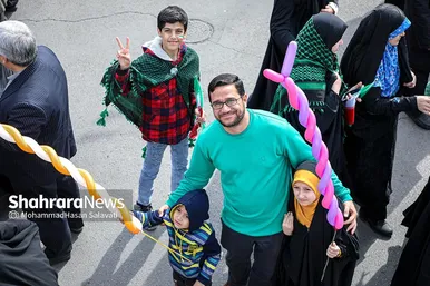 گزارش تصویری (۳) | راهپیمایی روز ۲۲ بهمن در مشهد