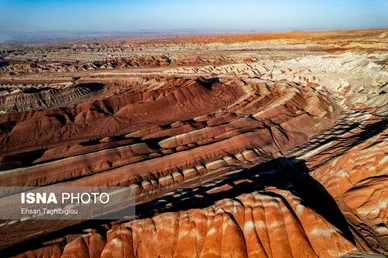 ایران زیباست | کوه‌های رنگین کمانی زنجان
