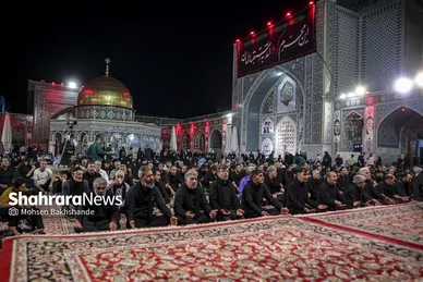 گزارش تصویری | حسینیه حرم | عزاداری سنتی هیئات استان قزوین در حرم مطهر رضوی