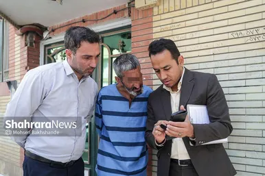 گزارش تصویری | بازسازی صحنه قتل در خیابان شهید کریمی مشهد