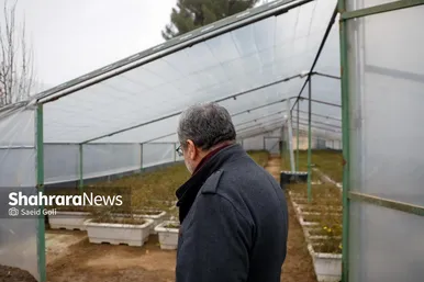 گزارش تصویری | بازدید شهردار مشهد مقدس از مرکز تولیدات گل و گیاه سازمان پارک‌ها