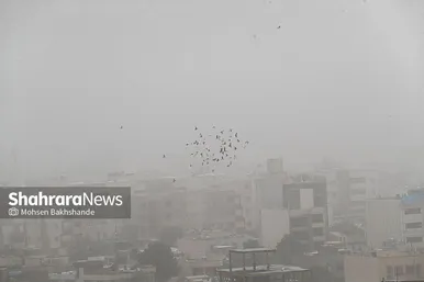 آلودگی شدید هوا در مشهد(۲۷ تیرماه ۱۴۰۲)