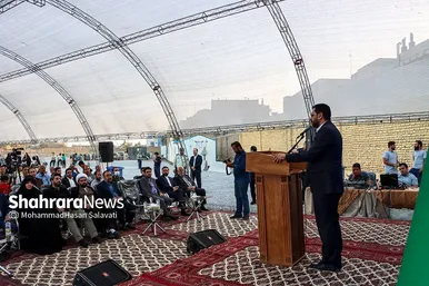 آیین بازگشایی و افتتاح بلوار بصیرت
