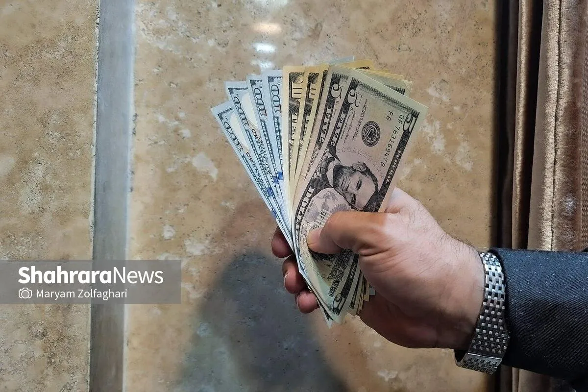 نوسان در بازار ارز مشهد | صعود تدریجی قیمت دلار (۲۴ مرداد ۱۴۰۵)