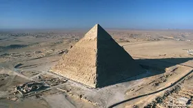 ویدئو| اهرام مصر از دید دوربین یک چترباز