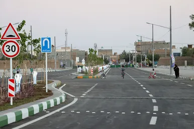 آیین بازگشایی و افتتاح بلوار بصیرت