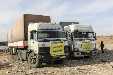 معدوم سازی 92 تن بادام زمینی کپک زده در مشهد