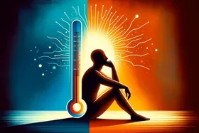 تشخیص زودهنگام افسردگی با یک دماسنج ساده!