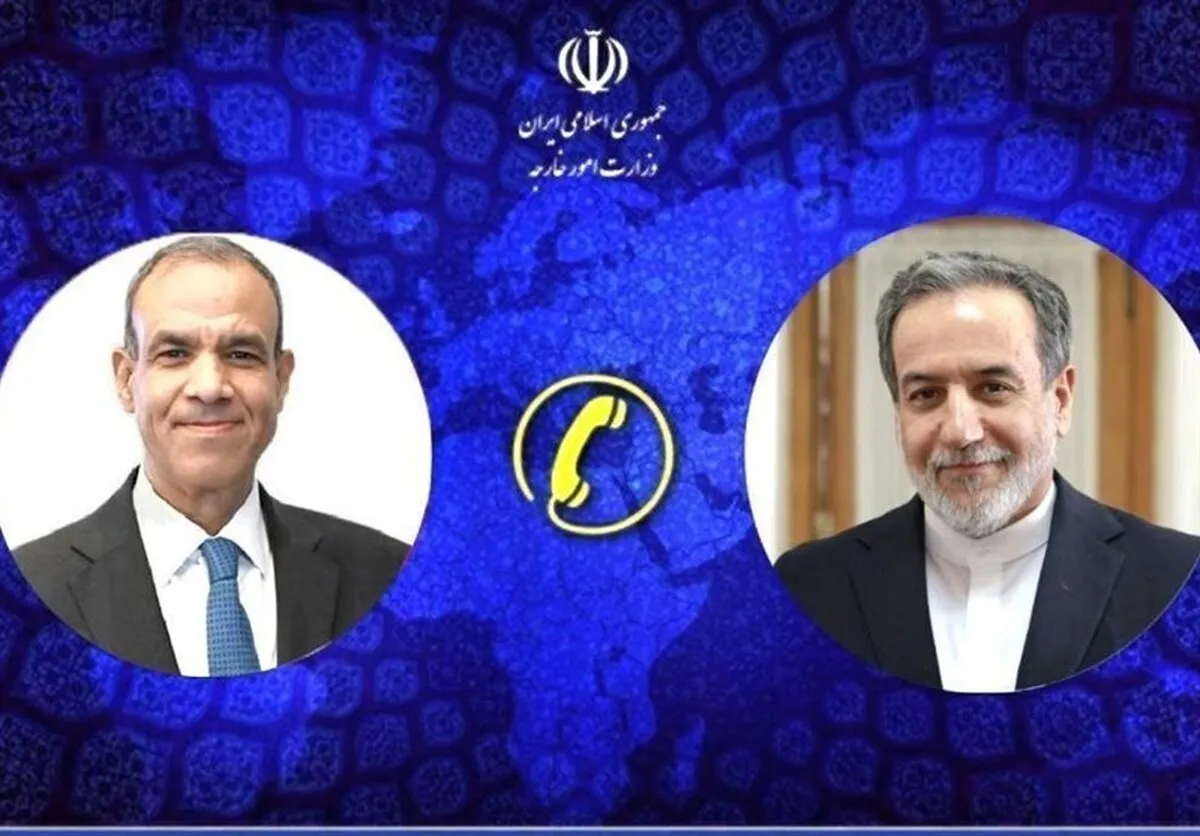 گفتگوی تلفنی وزیران خارجه ایران و مصر