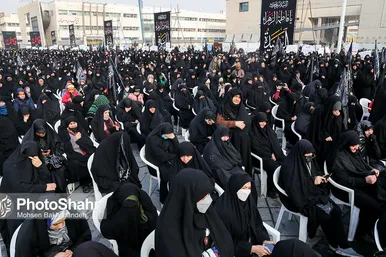 تشییع پیکر مطهر ۱۰ شهید گمنام در مشهد