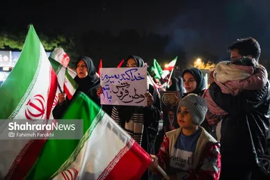 گزارش تصویری | میدان فلسطین مشهد چند ساعت پس از سال تحویل