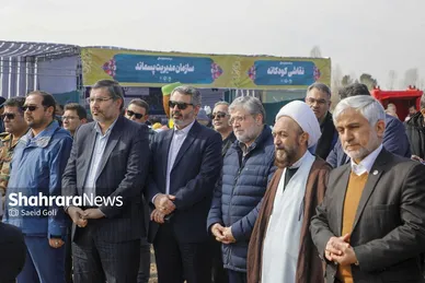 گزارش تصویری | مراسم هفته درختکاری در بوستان بهار مشهد (۱۱ اسفند ۱۴۰۳)