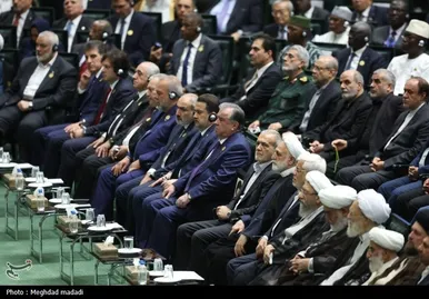 عکس‌هایی از مراسم تحلیف رئیس جمهور