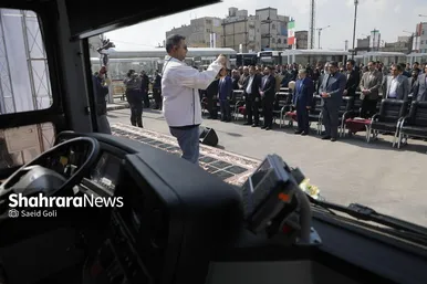 آیین بهره‌برداری از پایانه اتوبوس‌رانی شهید مفتح مشهد