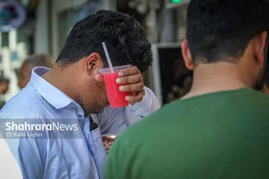 گرمای هوا در مشهد