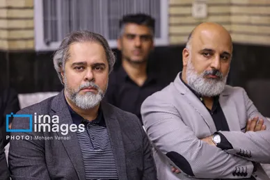 عکس‌هایی از مراسم ترحیم شهید «علیرضا تنابنده» برادرزاده محسن تنابنده