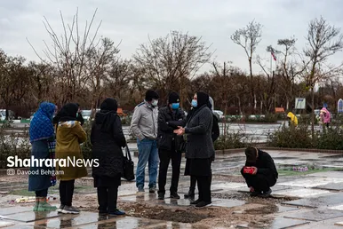 آئین سنتی «چراغ برات» در بهشت رضا(ع) مشهد