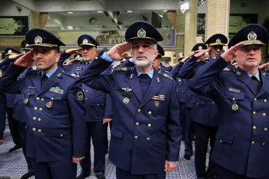 دیدار جمعی از فرماندهان نیروی هوایی و پدافند هوایی ارتش با رهبر معظم انقلاب (۱۶ بهمن ۱۴۰۲)