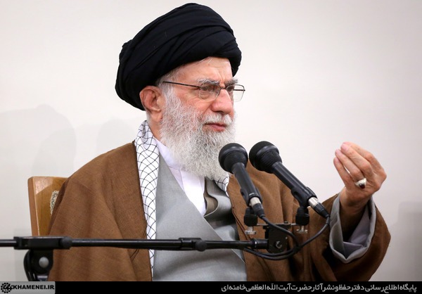 رهبر معظم انقلاب: ایستادگی ملت ایران در برابر آمریکا حقیقتی جذاب برای دنیا است