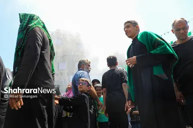 عکس‌هایی از مراسم جاماندگان اربعین در مشهد (۴ شهریور ۱۴۰۳)