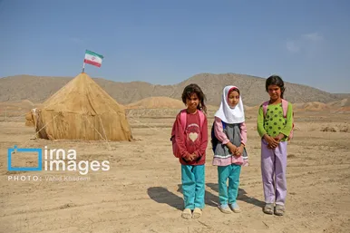 ایران زیباست | تحصیل در چادرهای عشایری