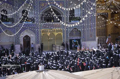 گزارش تصویری | آیین آغاز سال تحصیلی جدید در حرم مطهر رضوی
