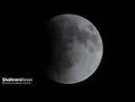 تصاویری از ماه‌گرفتگی و ماه‌سرخ در مشهد + فیلم (۱۶ شهریور ۱۴۰۴)
