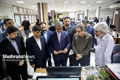 بازدید استاندار خراسان رضوی از موسسه فرهنگی شهرآرا