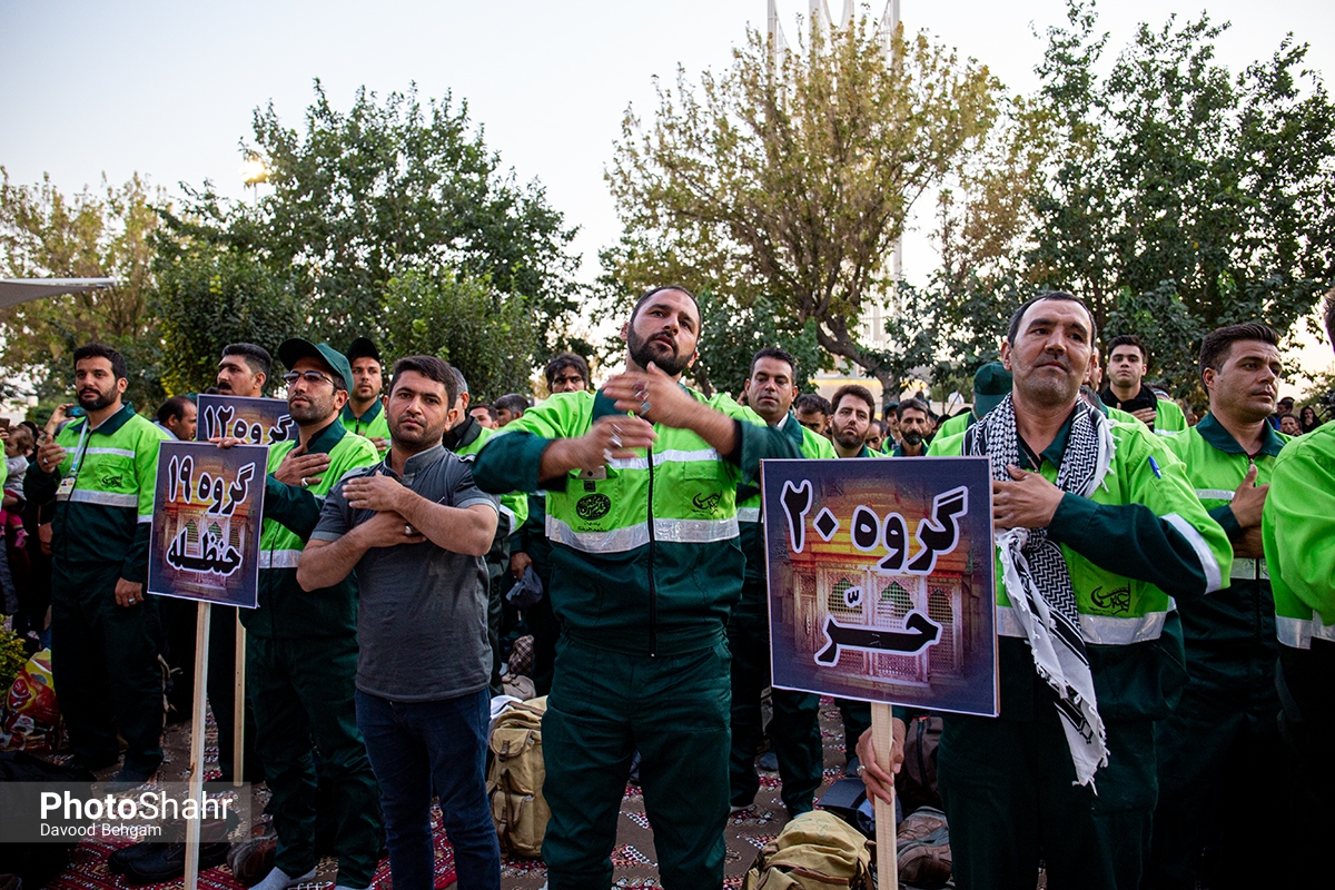 اعزام ۶۰۰ نیروی پاکبان شهرداری مشهد به نجف