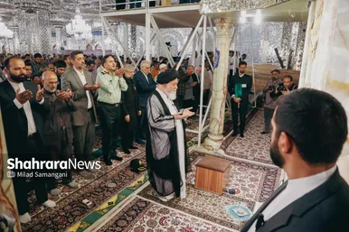 گزارش تصویری | اقامه نماز عید قربان در حرم رضوی (۱۶ خرداد ۱۴۰۴)