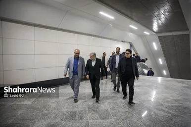 گزارش تصویری | بهره‌برداری از سکوی دوم خط ۳ متروی مشهد