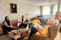 دیدار مدیران خانه سینما با  مهدی فخیم زاده؛ قدردانی از پیشکسوتی که «به گردن سینما حق دارد»