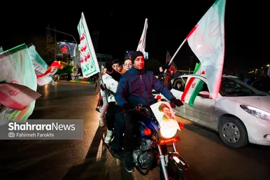 گزارش تصویری | میدان فلسطین مشهد چند ساعت پس از سال تحویل