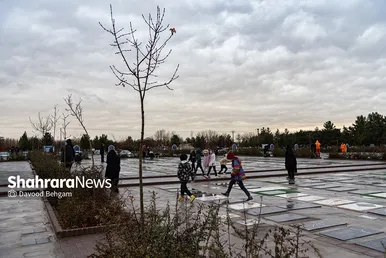 آئین سنتی «چراغ برات» در بهشت رضا(ع) مشهد