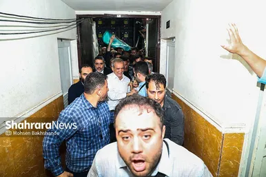 عکس‌هایی از سفر انتخاباتی «مسعود پزشکیان» به مشهد
